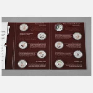 Silbermedaillen Deutsche Märchen