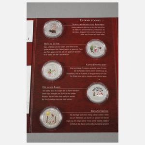 Silbermedaillen Deutsche Märchen