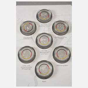 Silbermedaillen Deutsche Klimazonen