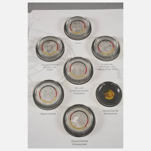 Silbermedaillen Deutsche Klimazonen