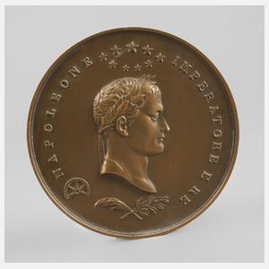 Bronzemedaille Napoleon