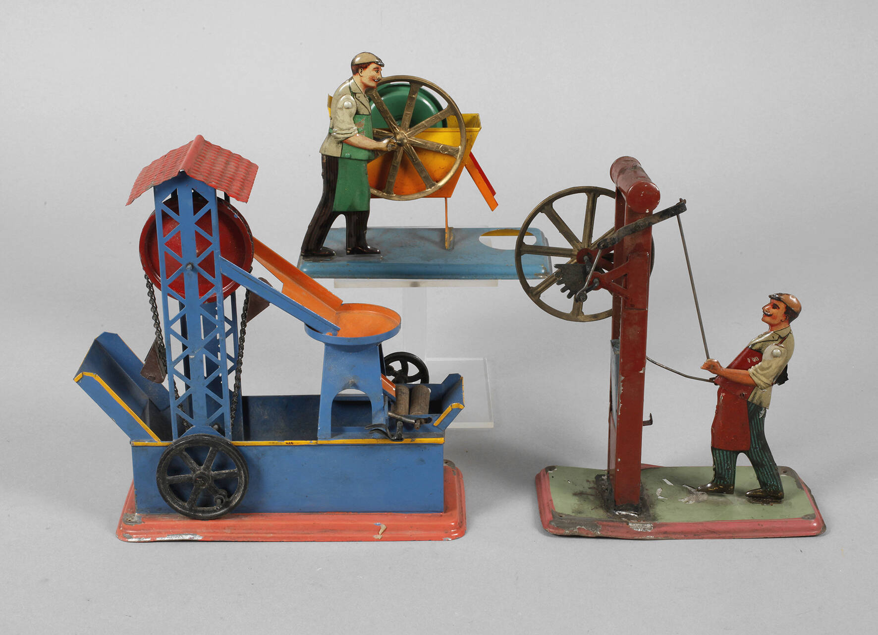 Bing drei Antriebsmodelle