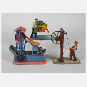 Bing drei Antriebsmodelle