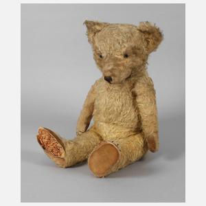 Diem Teddybär und Kinderfoto