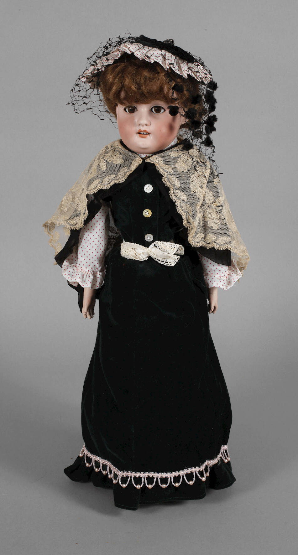 Armand Marseille große Porzellanbrustkopfpuppe