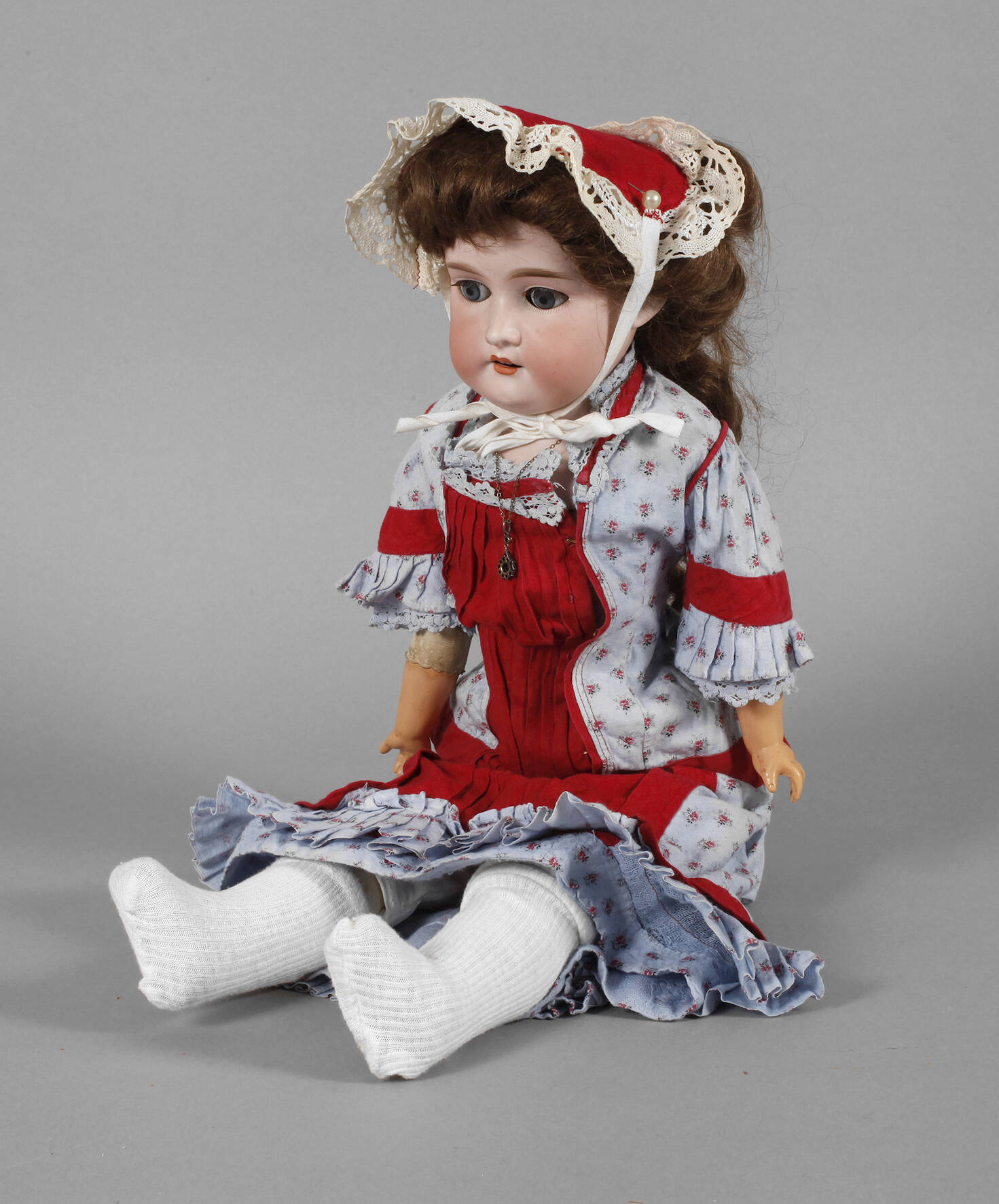 Armand Marseille große Porzellanbrustkopfpuppe