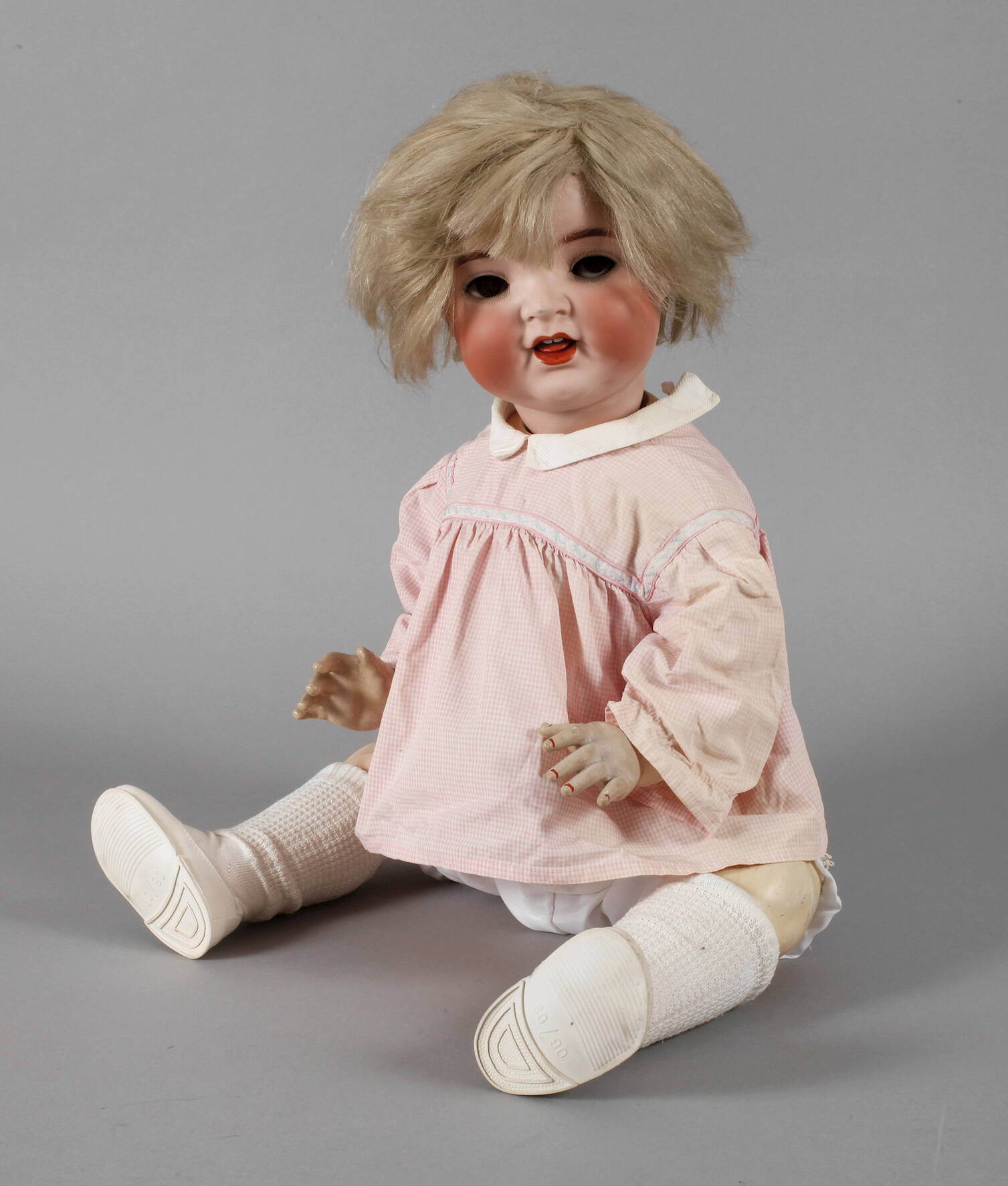 Ernst Heubach große Porzellankopfpuppe