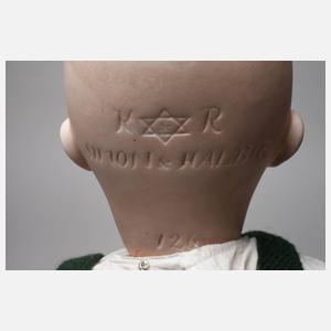 Kämmer & Reinhardt große Porzellankopfpuppe