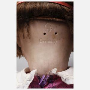 Schützmeister & Quendt große Porzellankopfpuppe