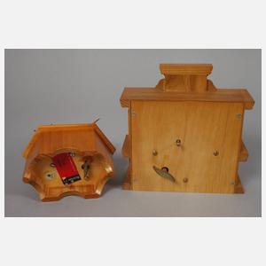 Blank großes Engelorchester und zwei Spieluhren