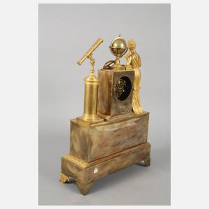 Bronzependule Allegorie auf die Astronomie