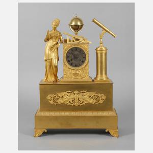 Bronzependule Allegorie auf die Astronomie
