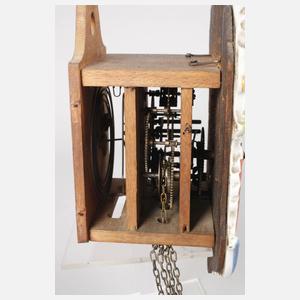 Porzellan-Schilderuhr