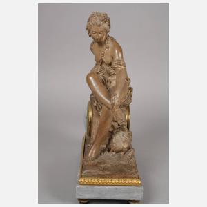 Figurenuhr "Sandalenbinderin"