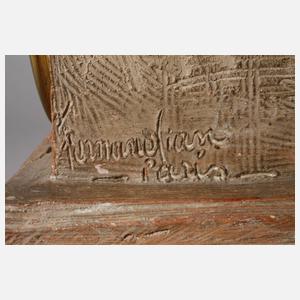 Figurenuhr "Sandalenbinderin"