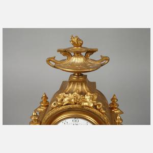 Kleine Tischuhr Historismus