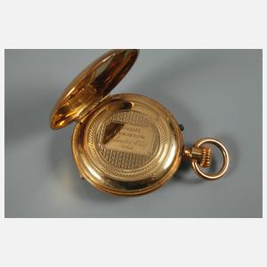 Hängeuhr Gold