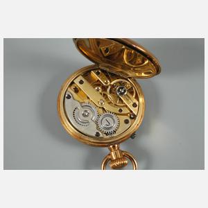 Hängeuhr Gold