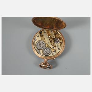 Damentaschenuhr Gold