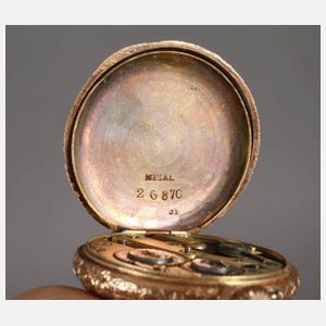 Damentaschenuhr Gold