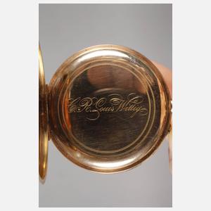 Taschenuhr Gold C. R. Stock, Wurzen