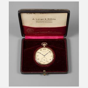 Hochfeine Taschenuhr A. Lange & Söhne