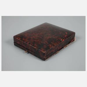 Schlüsseluhr Silber