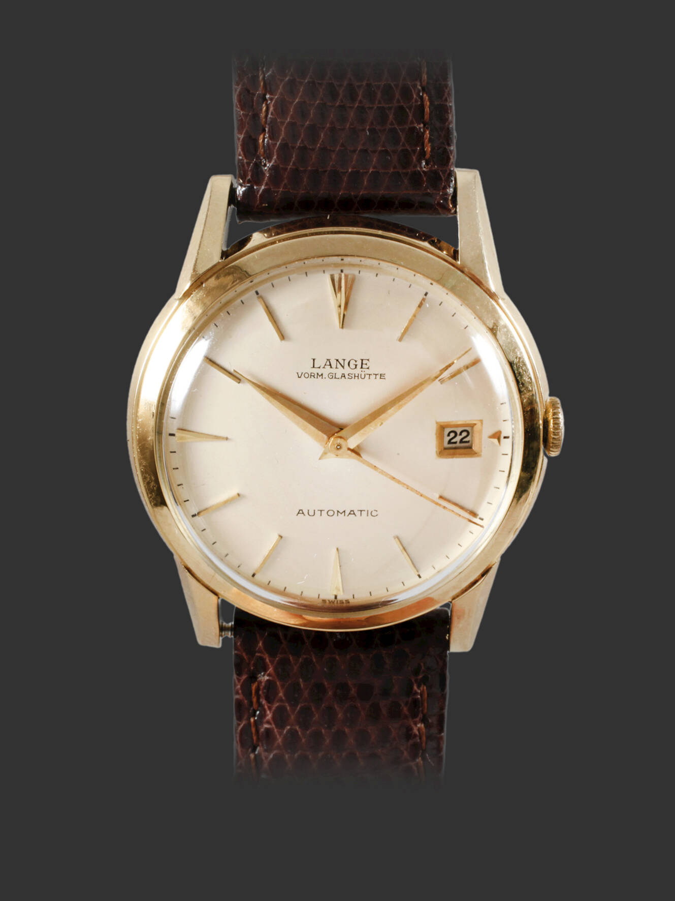 Herrenarmbanduhr Lange vorm. Glashütte