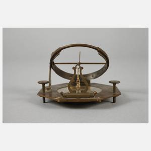 Äquatorial Sonnenuhr 