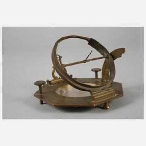 Äquatorial Sonnenuhr 