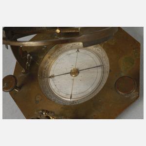 Äquatorial Sonnenuhr 