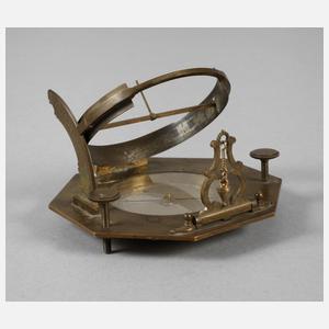 Äquatorial Sonnenuhr 