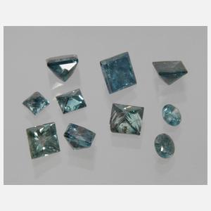Konvolut Diamantcarrees von 1,07ct