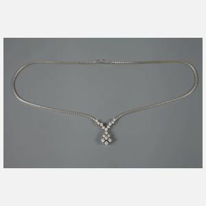 Collier mit Brillanten
