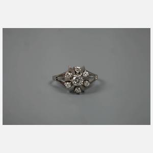 Damenring mit Brillanten