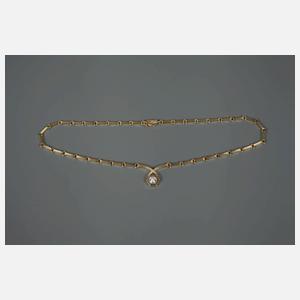 Collier mit Brillant