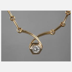Collier mit Brillant