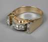 Art déco-Ring mit Brillanten