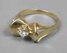 Damenring mit Brillant