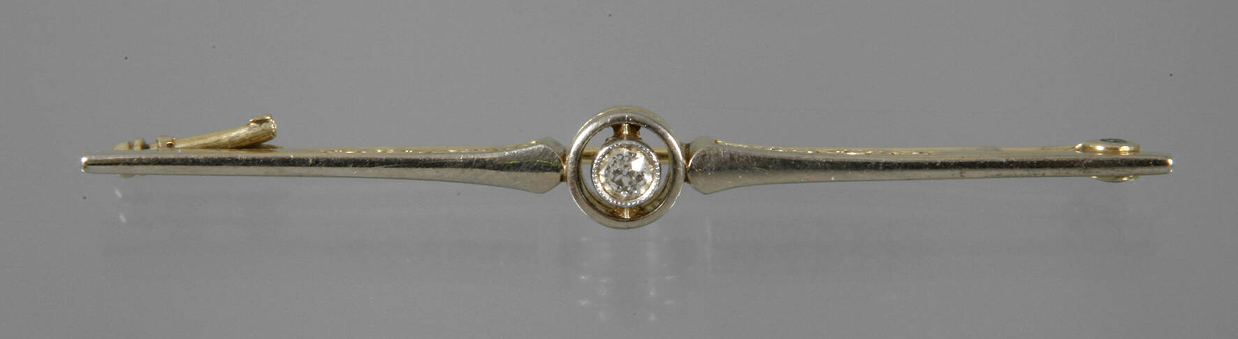 Stabbrosche mit Diamant