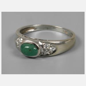 Damenring mit Smaragd