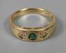 Damenring mit Smaragd und Diamanten