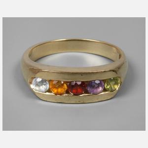 Damenring mit Steinbesatz