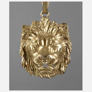 Löwenkopfanhänger