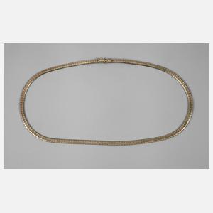 Kette aus Weißgold