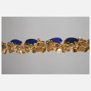 Schmuckset mit Lapislazuli