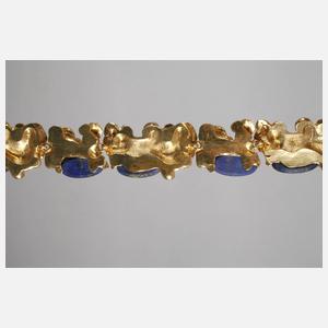 Schmuckset mit Lapislazuli