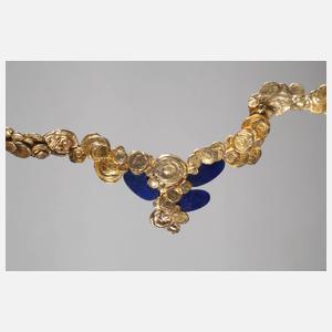 Schmuckset mit Lapislazuli