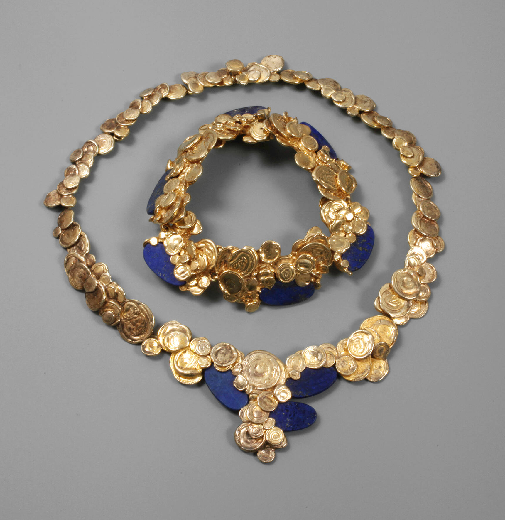 Schmuckset mit Lapislazuli