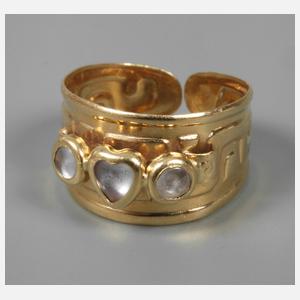 Damenring mit Mondsteinen